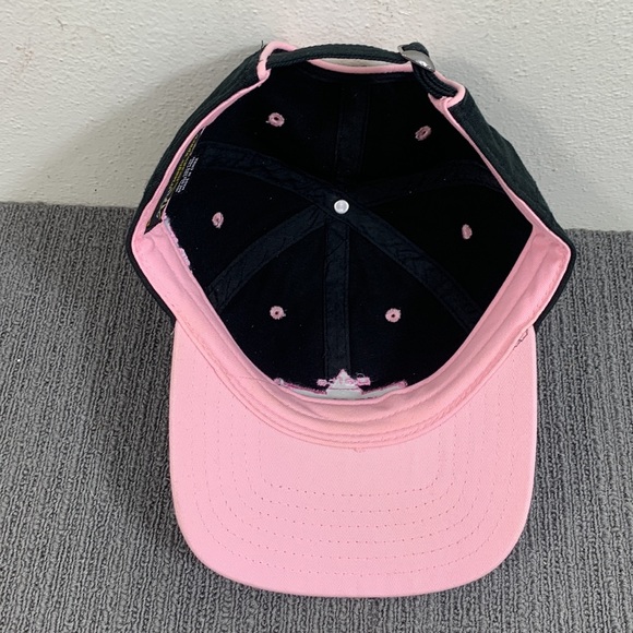 Delta Foremost Baseball Hat Womens OSFM Black Pink Shine in '09 Triangle Sport - Picture 9 of 13